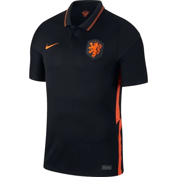 Camiseta Países Bajos 2ª Kit 2020 Negro